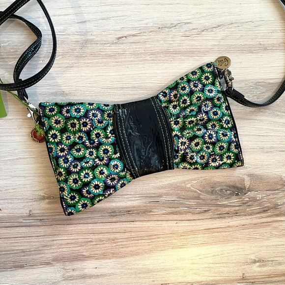 NWT VERA BRADLEY Swak Frill Bow Tie Purse (Blue Rhapsody) - Picture 5 of 5